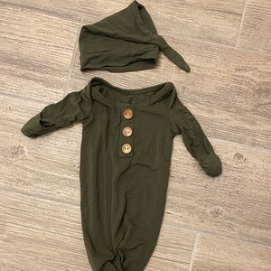 Caden lane gown & beanie